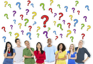 Group of People Asking Questions